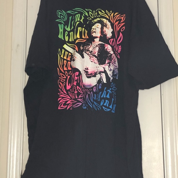 2 black neon print T-shirt’s - Picture 2 of 2